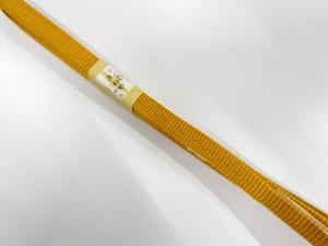 未使用品　正絹　帯留め用　手組三分紐